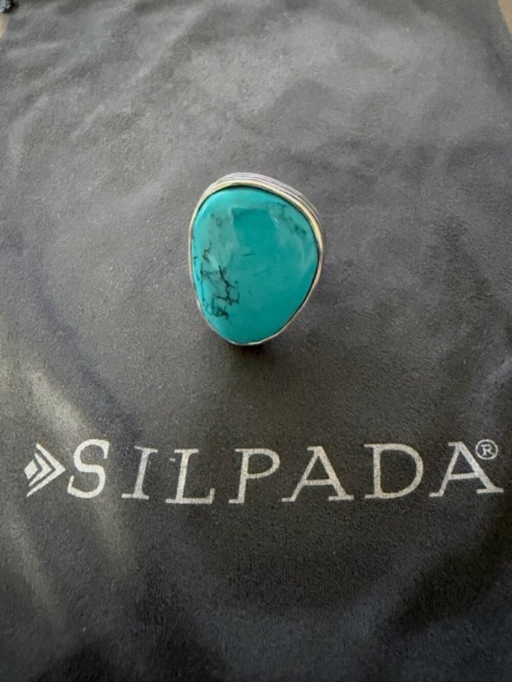 Silpada Turquoise Ring (Size 7)